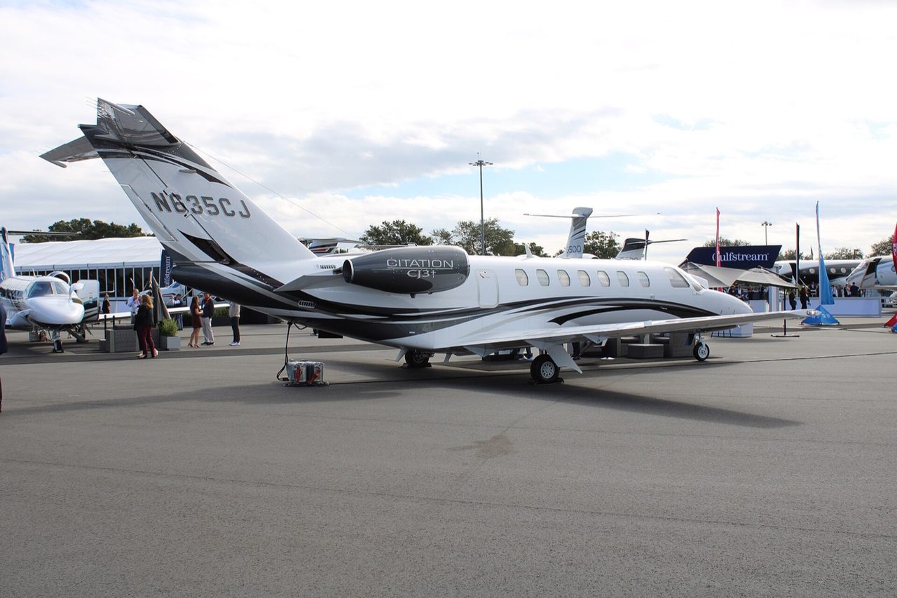 Citation CJ3: технические характеристики и дальность