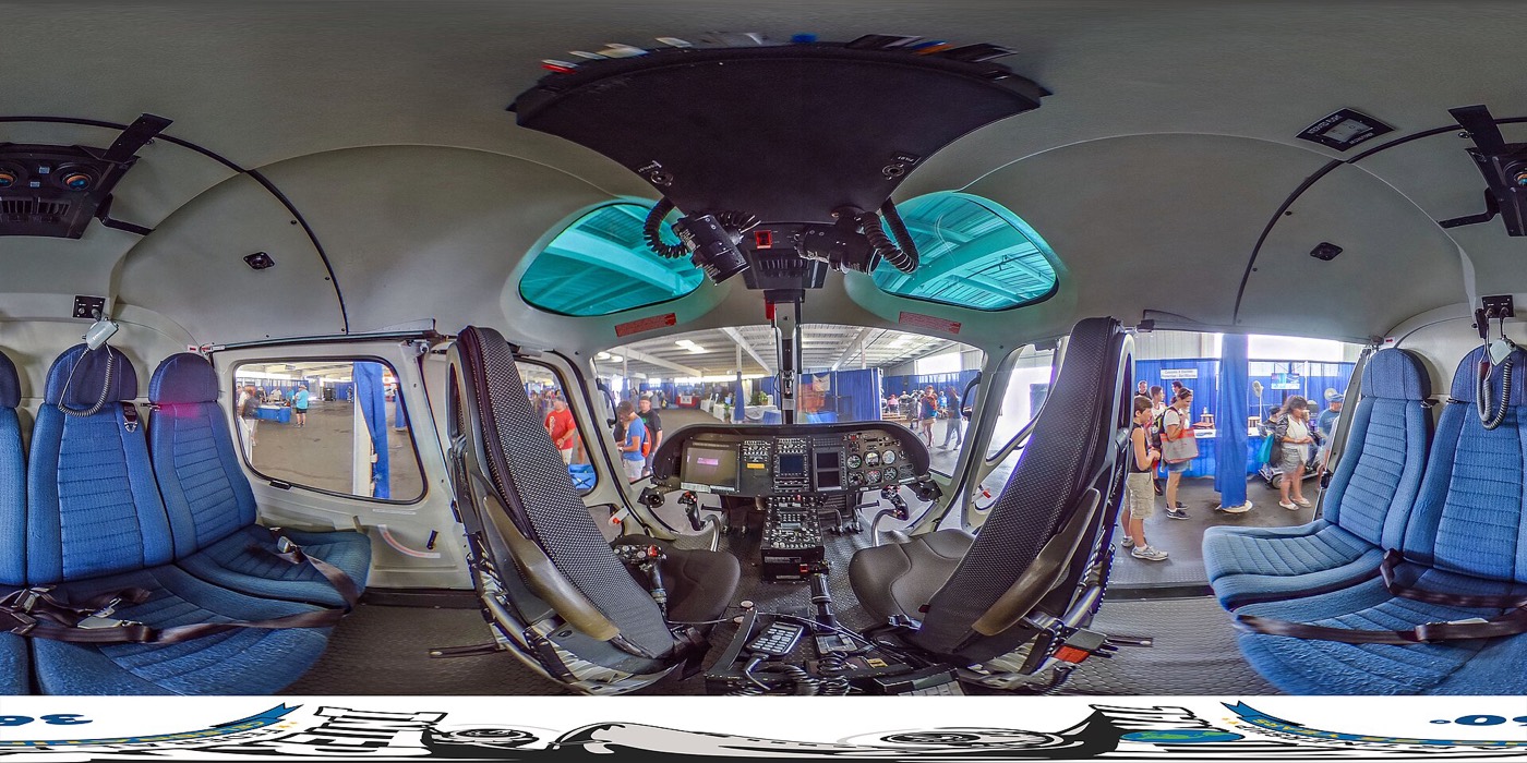 Airbus AS350 Ecureuil (AStar) — салон