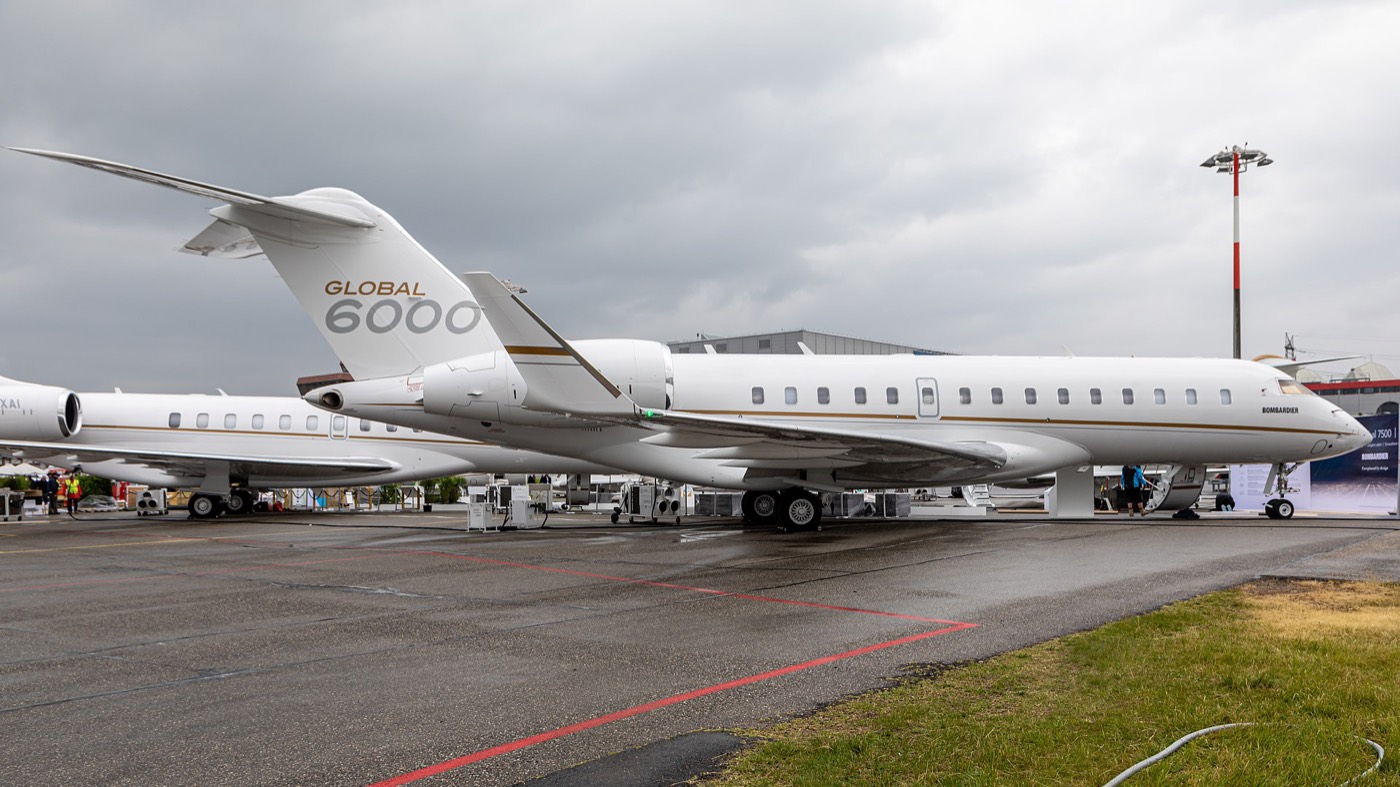 Bombardier Global 6000 — экстерьер