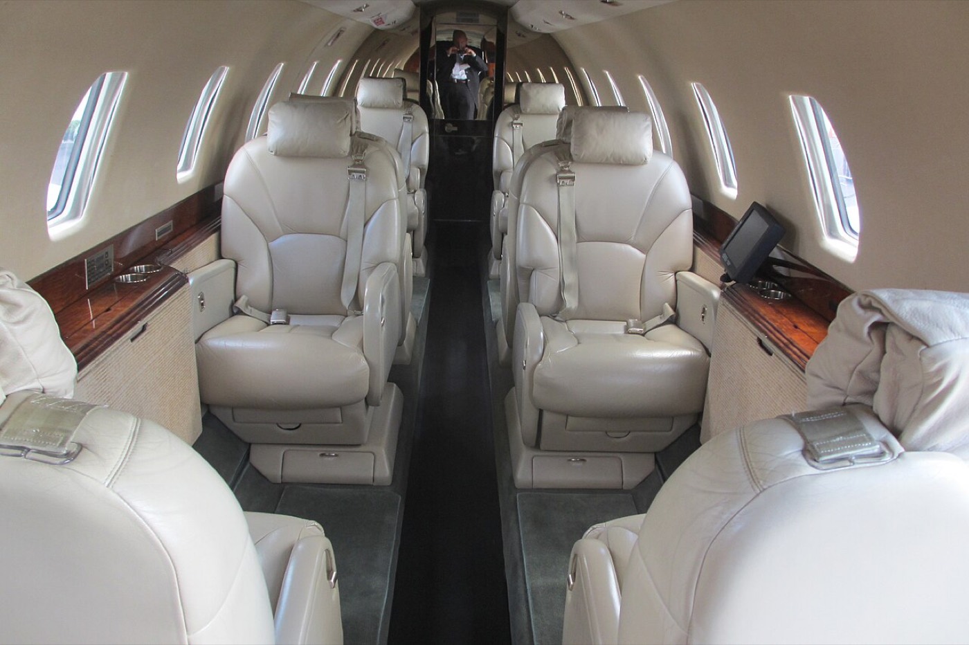 Cessna Citation X — салон