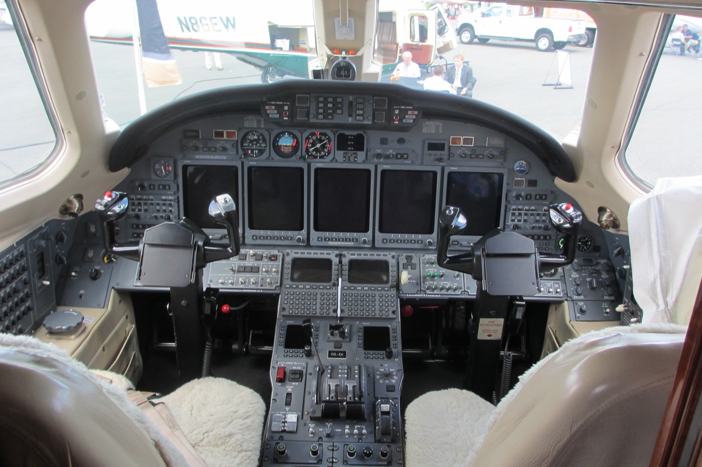 Cessna Citation X — салон