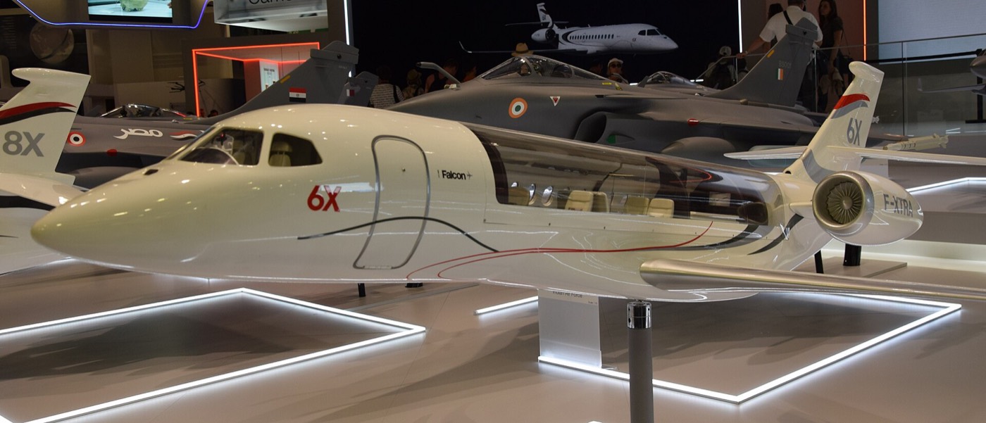 Dassault Falcon 6X — экстерьер