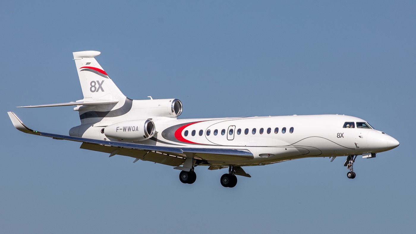 Dassault Falcon 8X — экстерьер