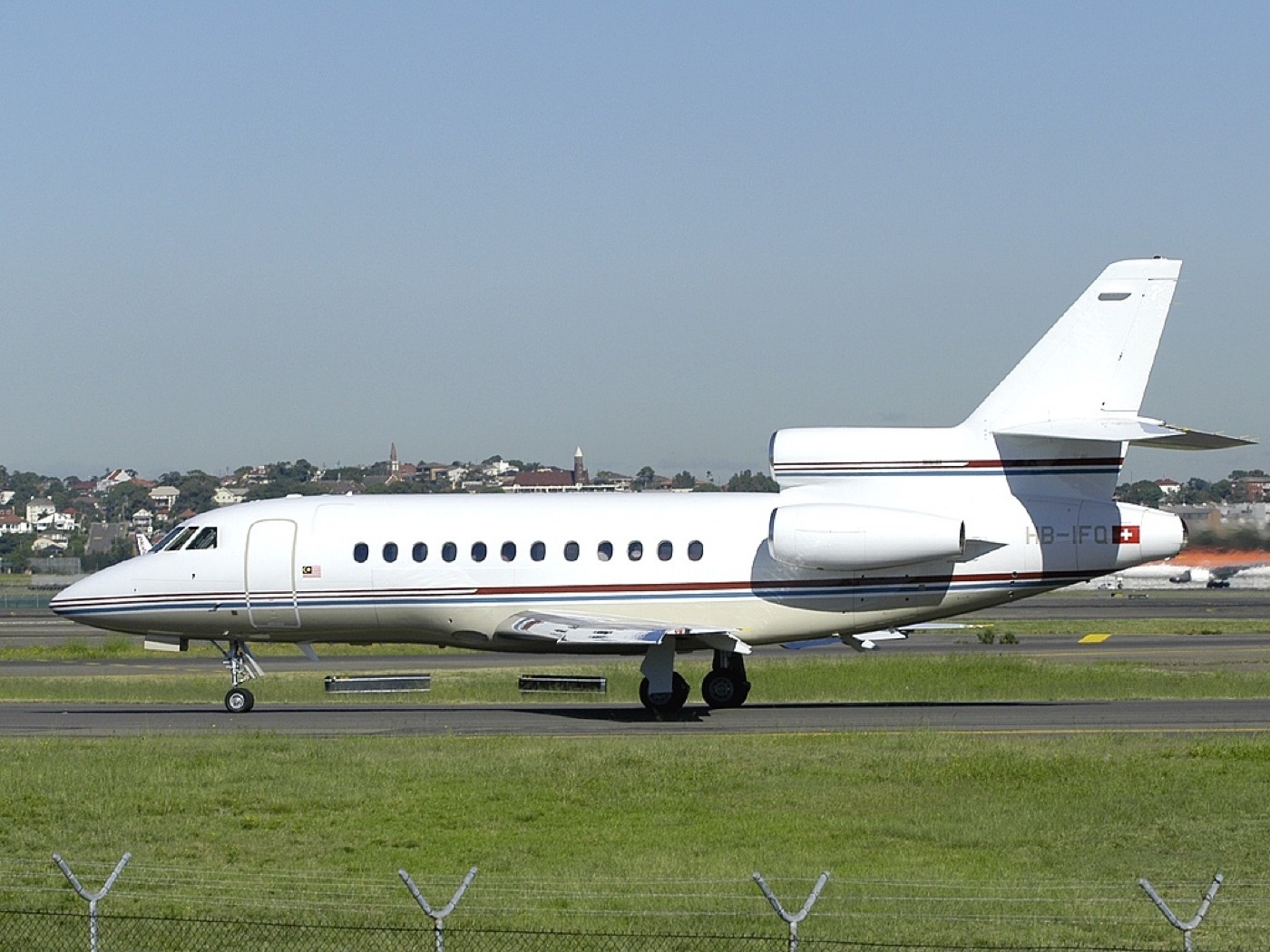 Dassault Falcon 900 — салон