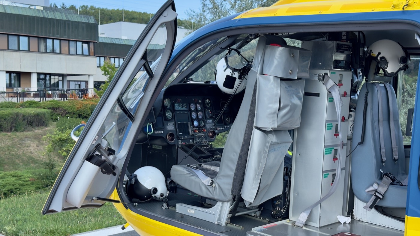 Eurocopter EC135 — салон
