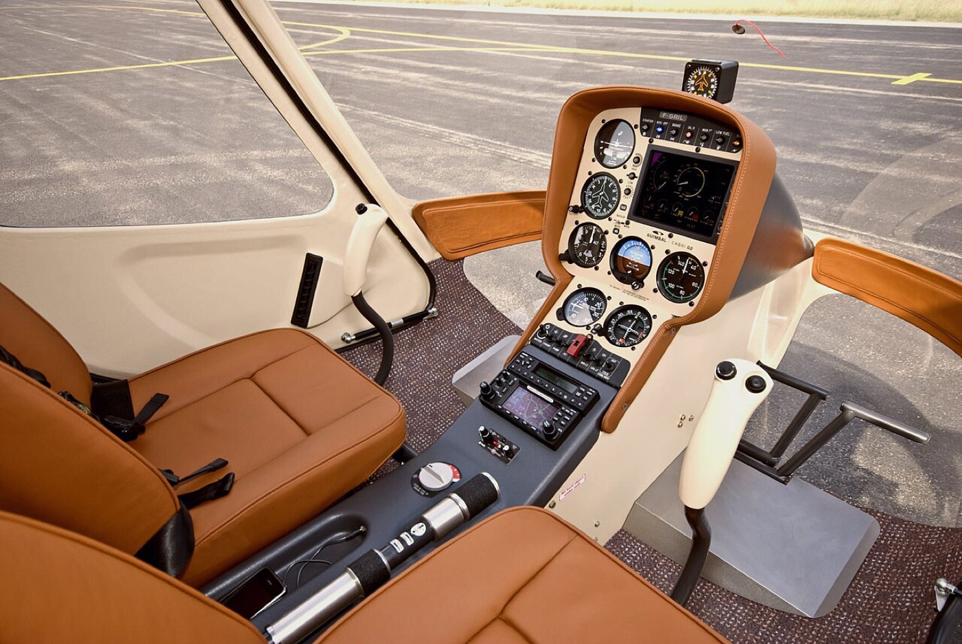 Guimbal Cabri G2 — салон