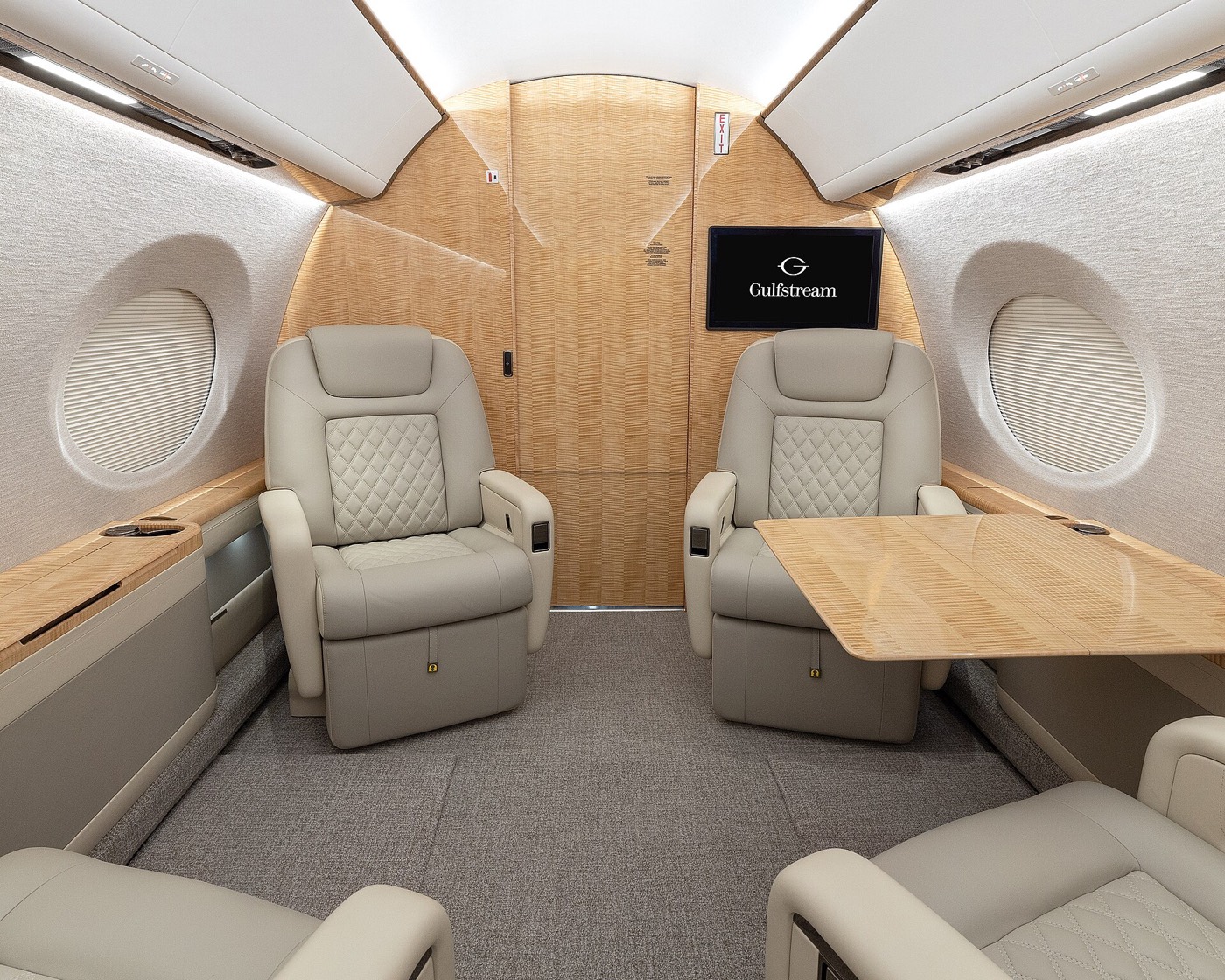Gulfstream G500 — салон