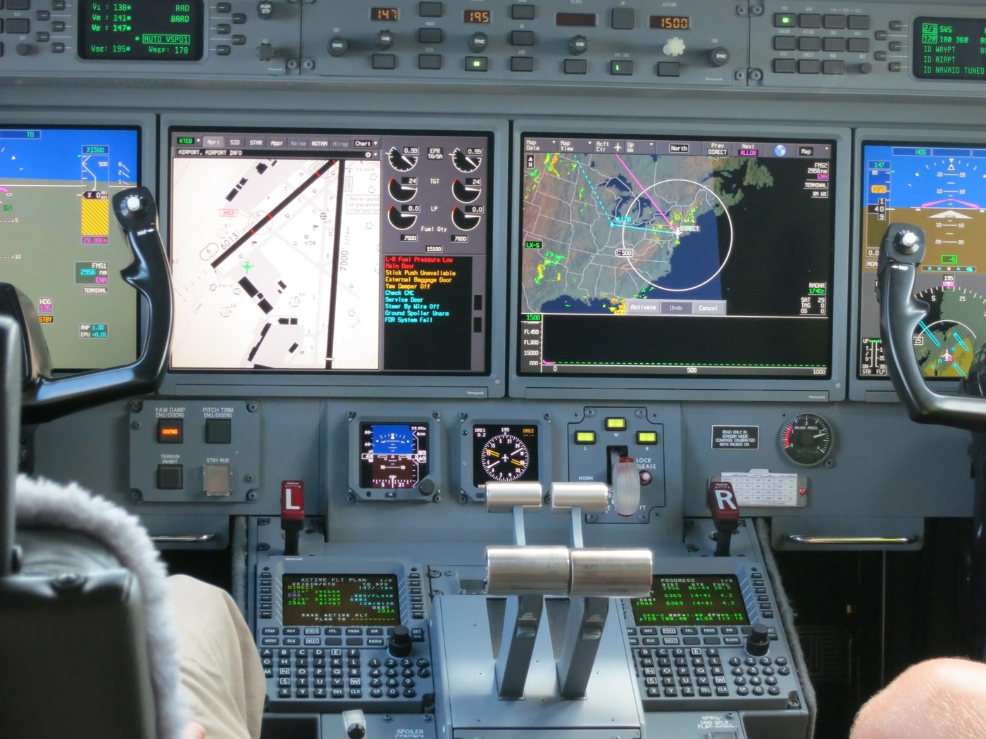 Gulfstream G500 — салон