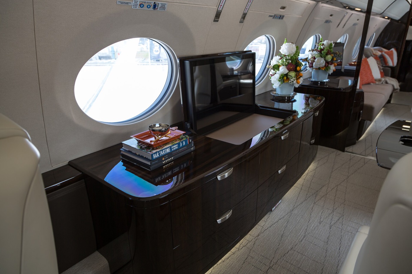 Gulfstream G600 — салон