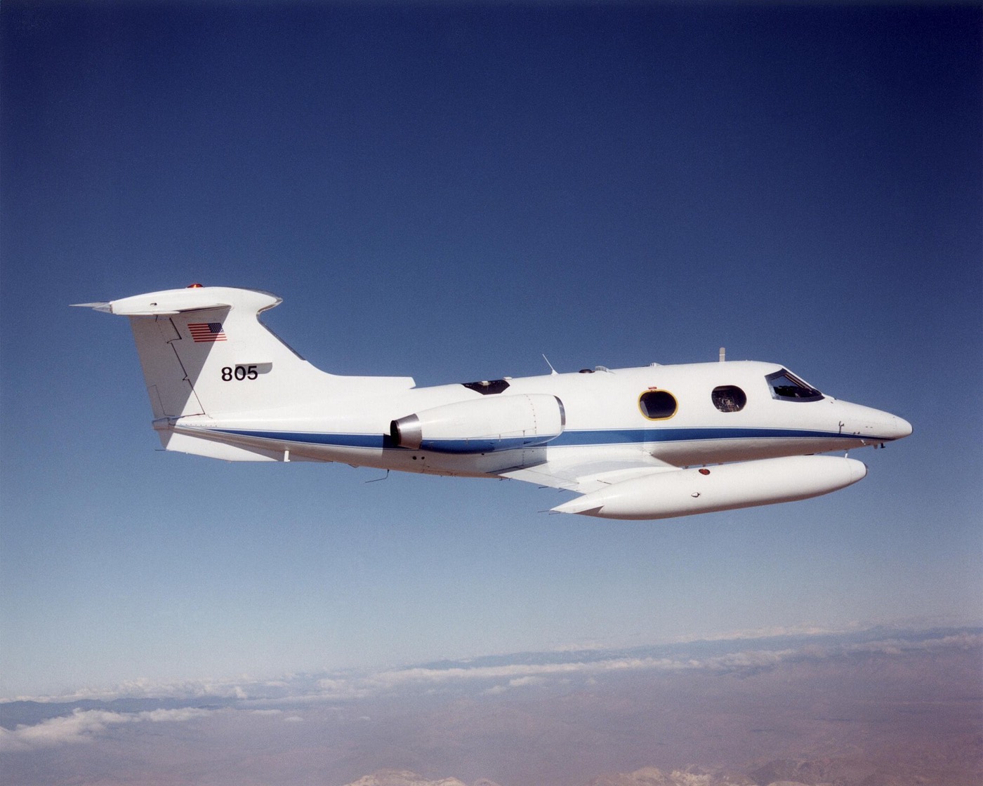 Learjet 24 — экстерьер