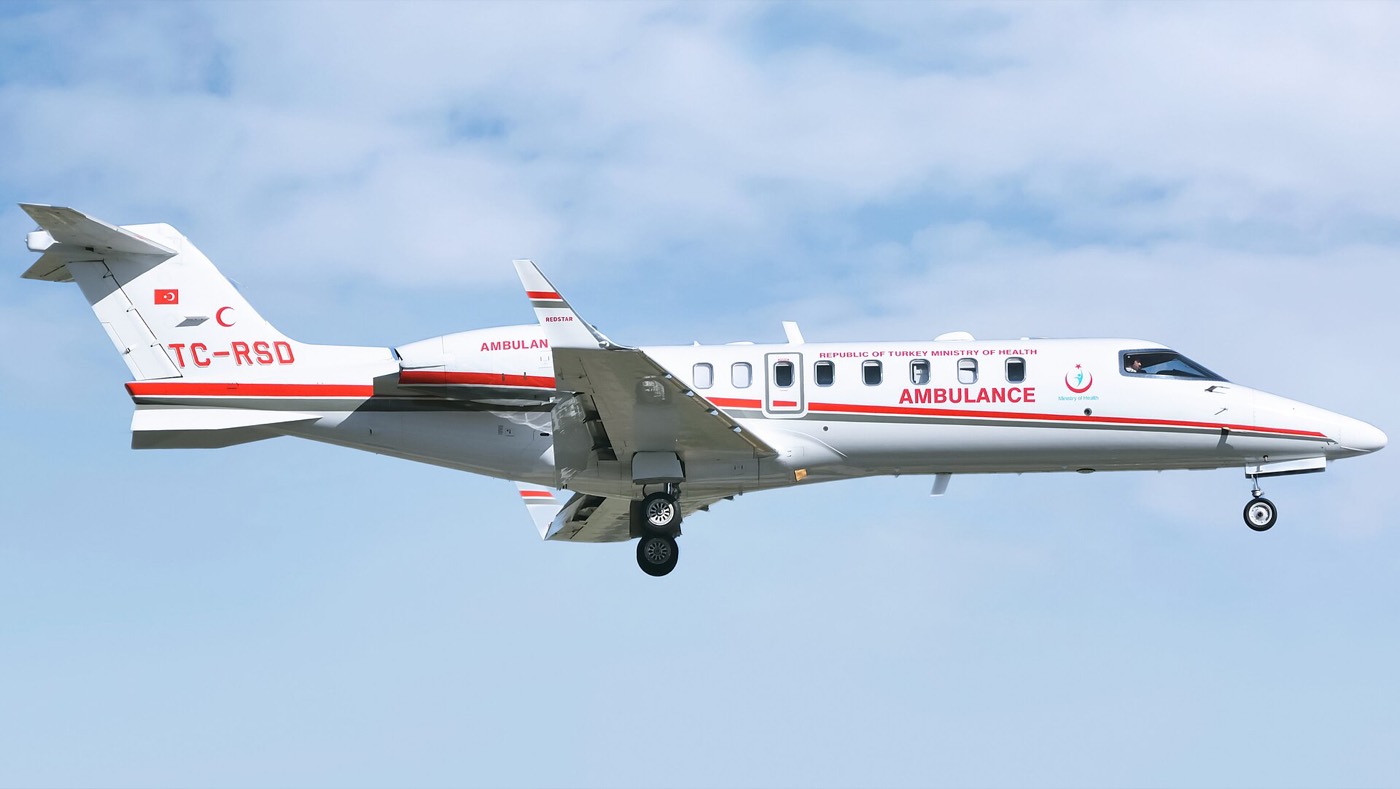 Learjet 45 — экстерьер