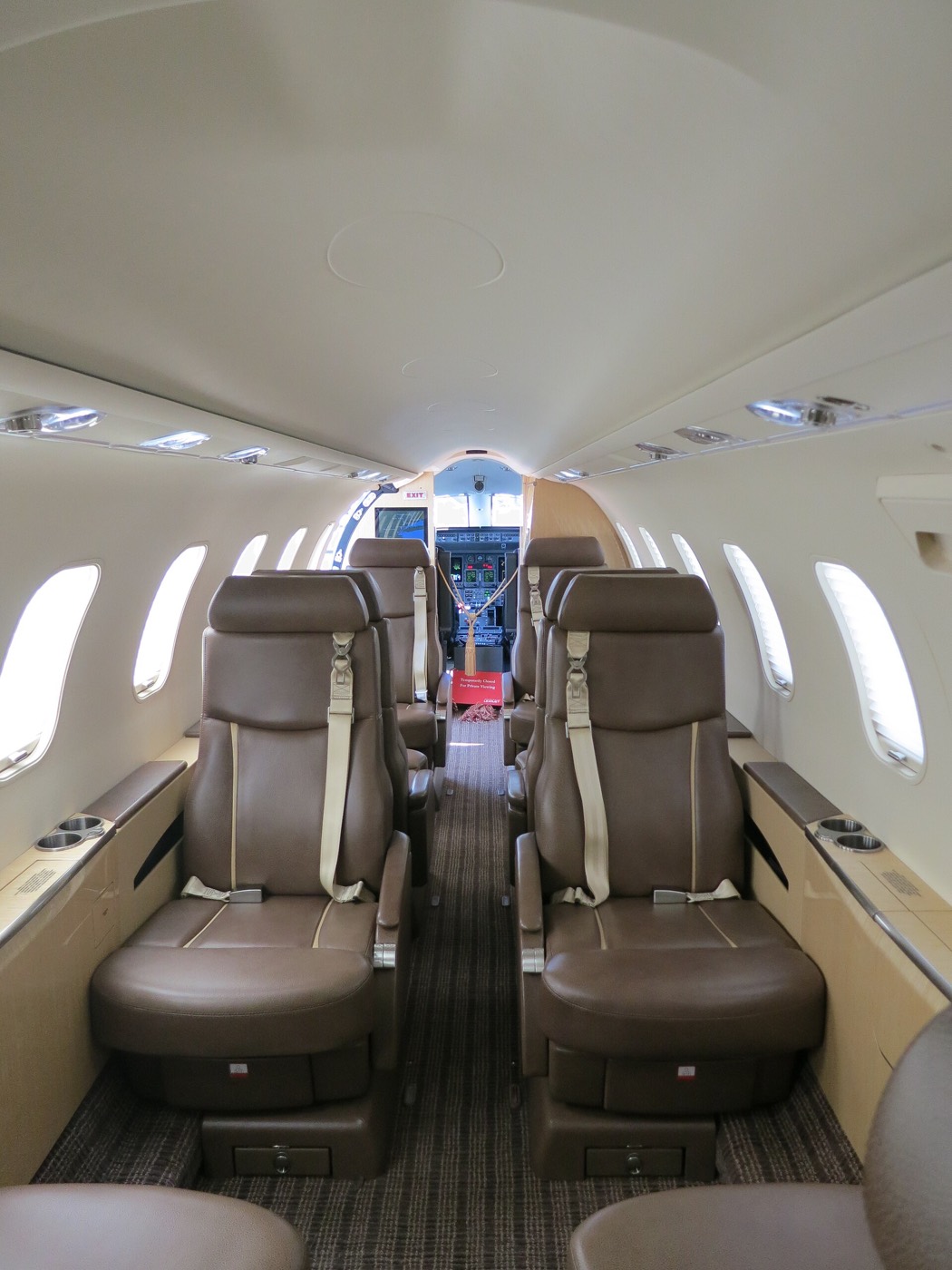 Learjet 45 — салон