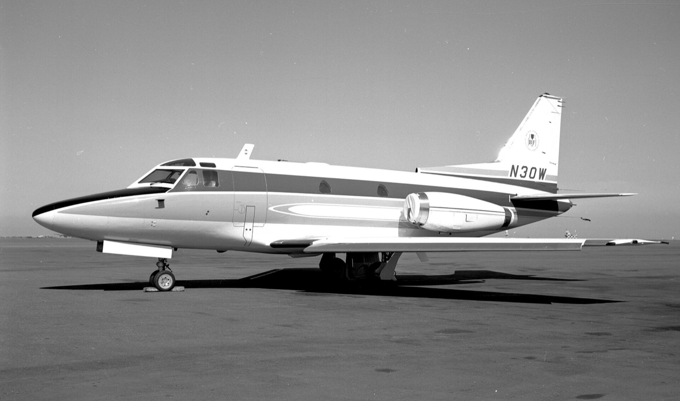 North American Rockwell Sabreliner — экстерьер